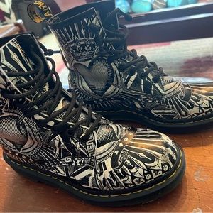 Rare!! Playing Card Dr Martens USL 7 1460 Boots
